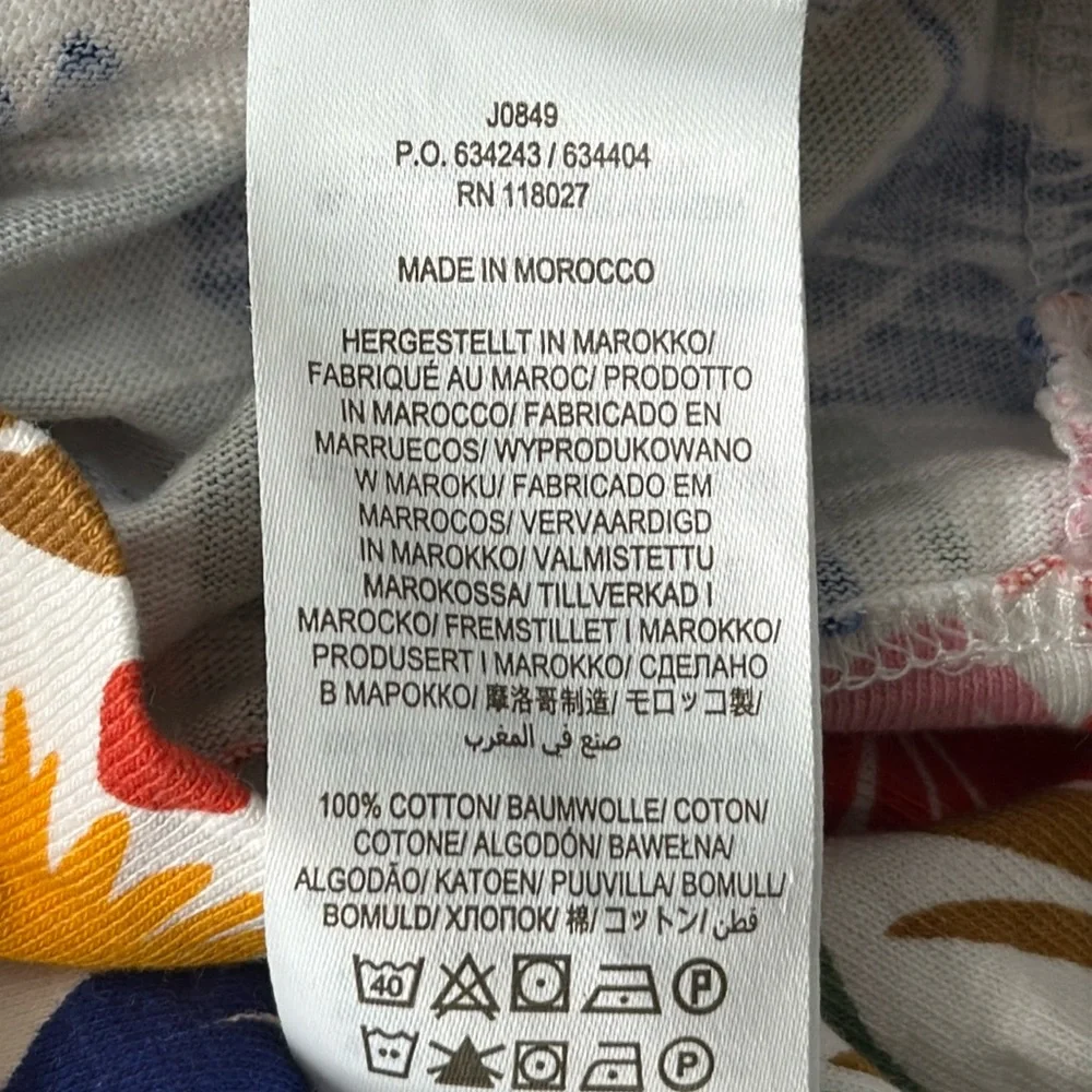 Boden Florrie Tropical Bird Floral Jersey Dress Cap Sleeve Pocket Stretch 16/18R - Picture 14 of 15